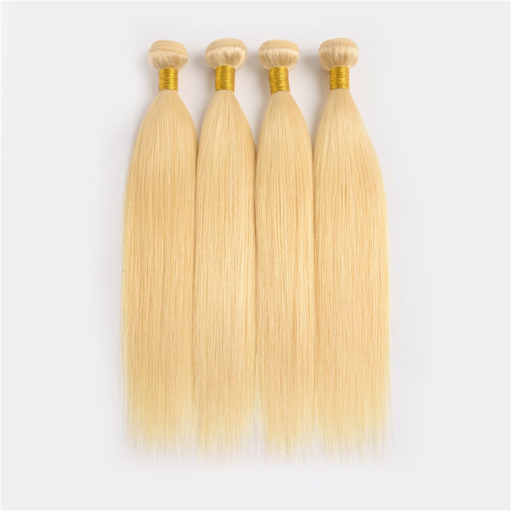 613 blonde straight Bundles