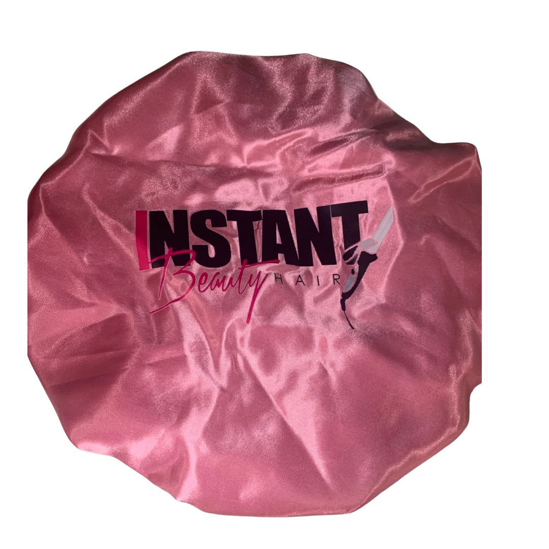 Large Circle Satin Bonnet