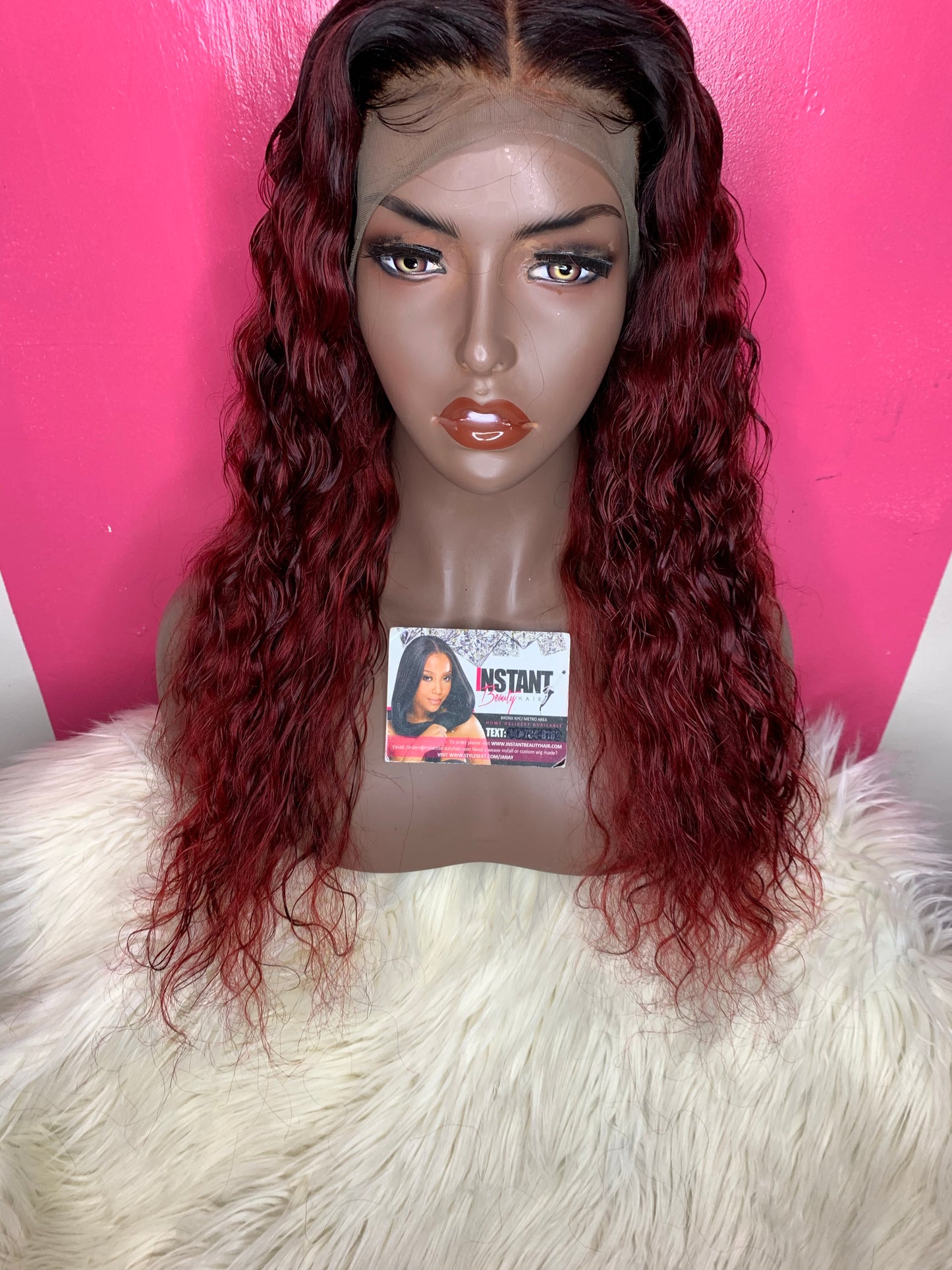 “Rubi Unit”: 18” Lace Frontal Unit - Instant Beauty Hair