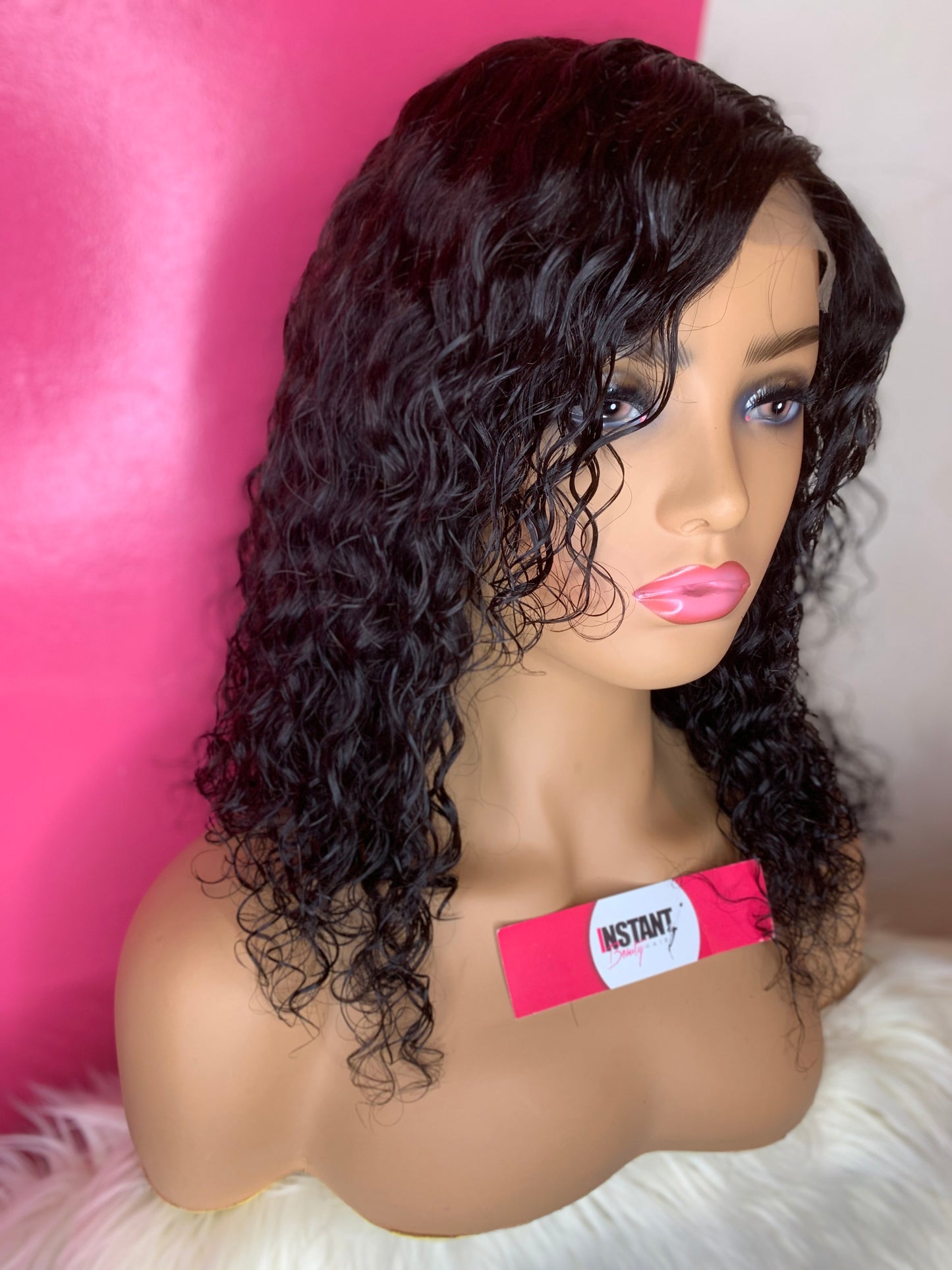 “Rebecca” Unit: 14” Deep Curl Wig - Instant Beauty Hair