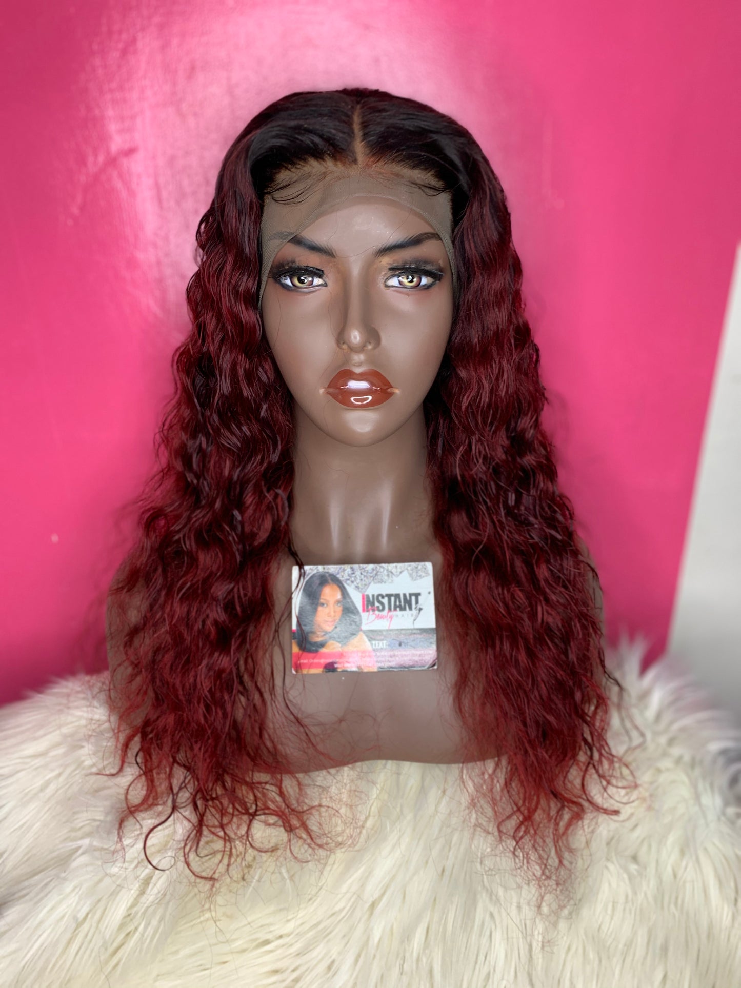 “Rubi Unit”: 18” Lace Frontal Unit - Instant Beauty Hair
