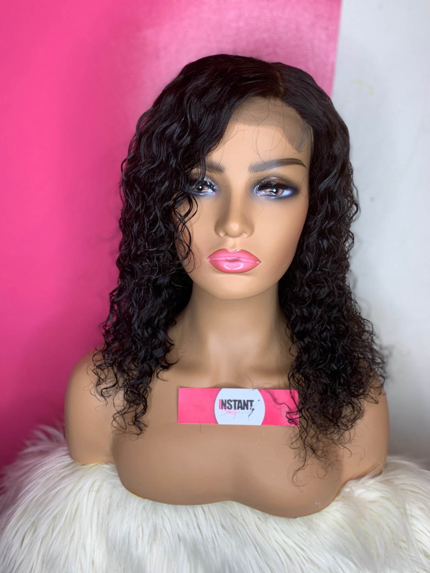 “Rebecca” Unit: 14” Deep Curl Wig - Instant Beauty Hair