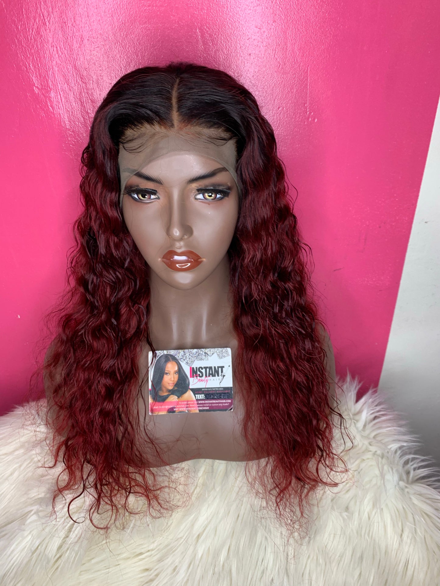 “Rubi Unit”: 18” Lace Frontal Unit - Instant Beauty Hair
