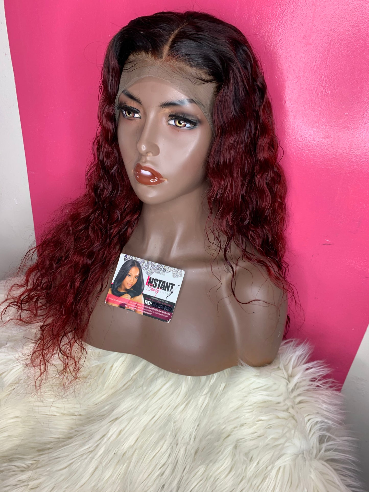 “Rubi Unit”: 18” Lace Frontal Unit - Instant Beauty Hair