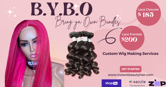 B.Y.O.B: Custom Wig Making Service