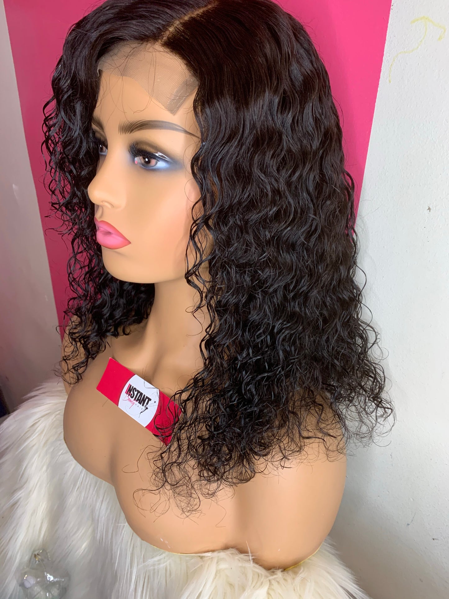 “Rebecca” Unit: 14” Deep Curl Wig - Instant Beauty Hair
