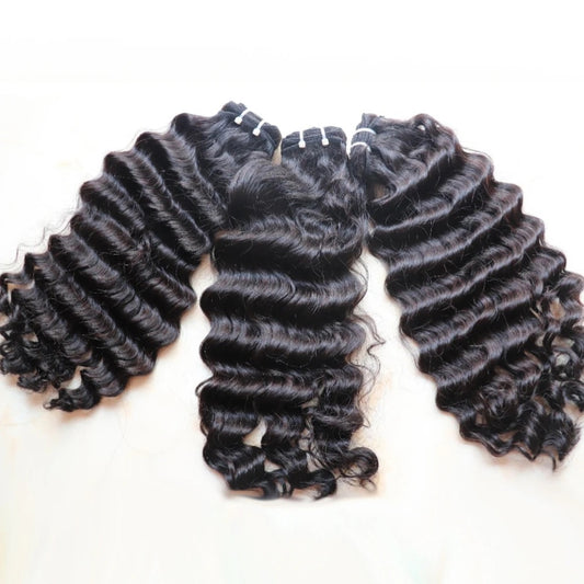 Indonesian Exotic Curly Raw Hair Bundles