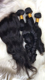 loose wave 3 bundle deal with 5x5 lace closure