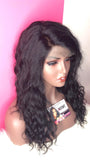 loose deep wave bundles with matching lace closure