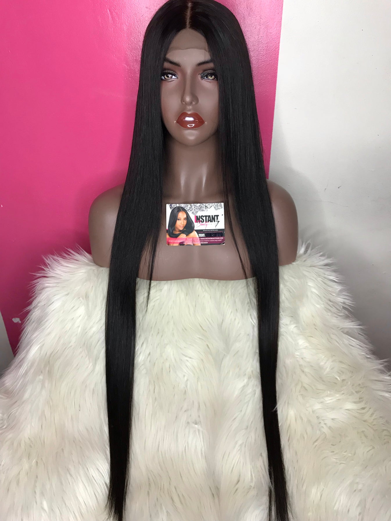 Ashanti Unit: 30” Straight Plush Luxe Collection 5x5 Lace Closure Wig ...