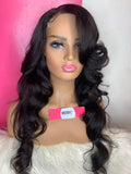 loose wave lace closure wig