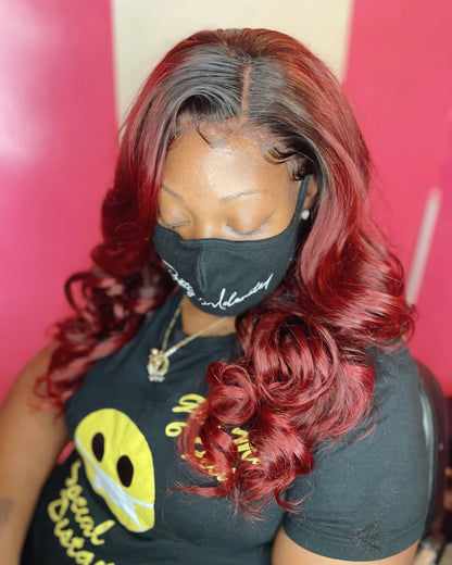 custom color lace frontal install new york