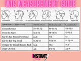 wig measurement head size chart